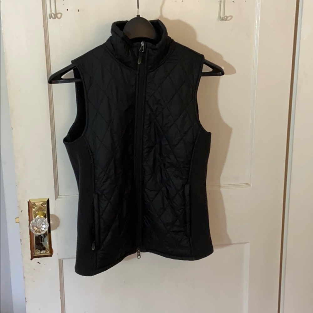 LL Bean fleece lined vest